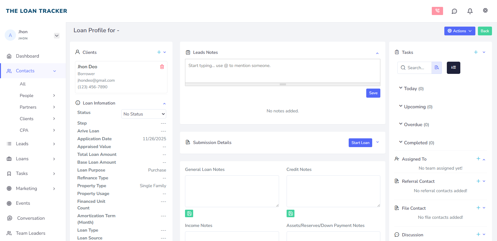 Automation view